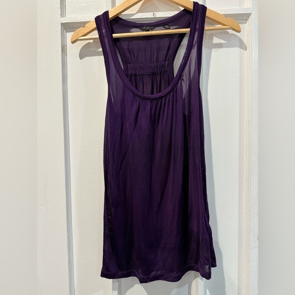 Ted Baker Deep Purple Tank Top